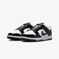 NIKE | DUNK LOW SE "GLOSS" { WHITE/BLACK-WHITE-METALLIC SILVER