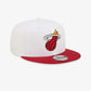 New Era | MIAMI HEAT  { WHITE