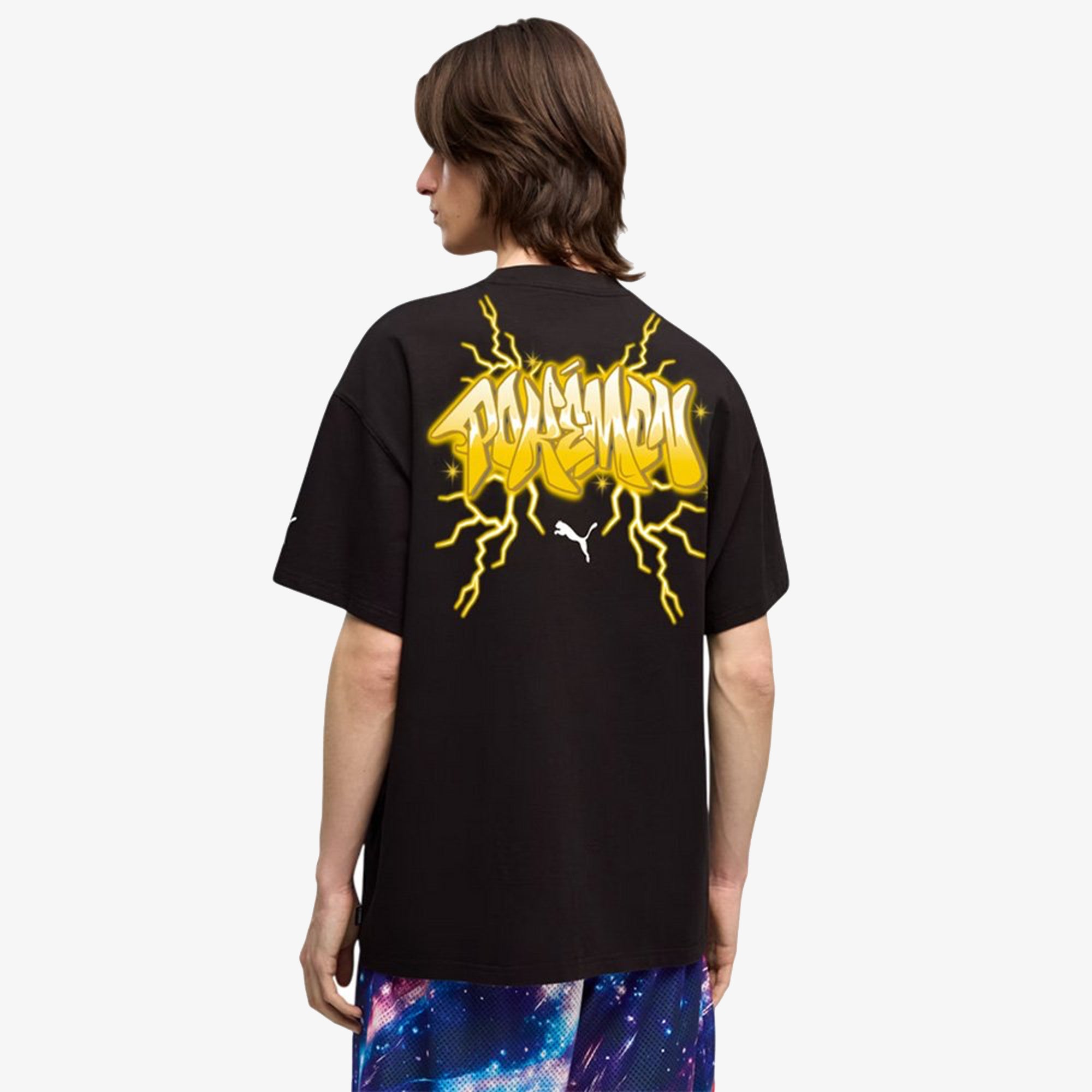 トップス PUMA x Pokemon Pikachu S/S Tee PUMABlack Camiseta PUMA x Pokémon Pikachu | black | PUMA