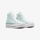Converse | CHUCK TAYLOR ALL STAR LIFT  { WHITE/AQUA BLUE