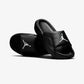 JORDAN | FRANCHISE SLIDE { BLACK/WHITE
