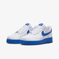 Nike | AIR FORCE 1 '07 { WHITE/GAME ROYAL
