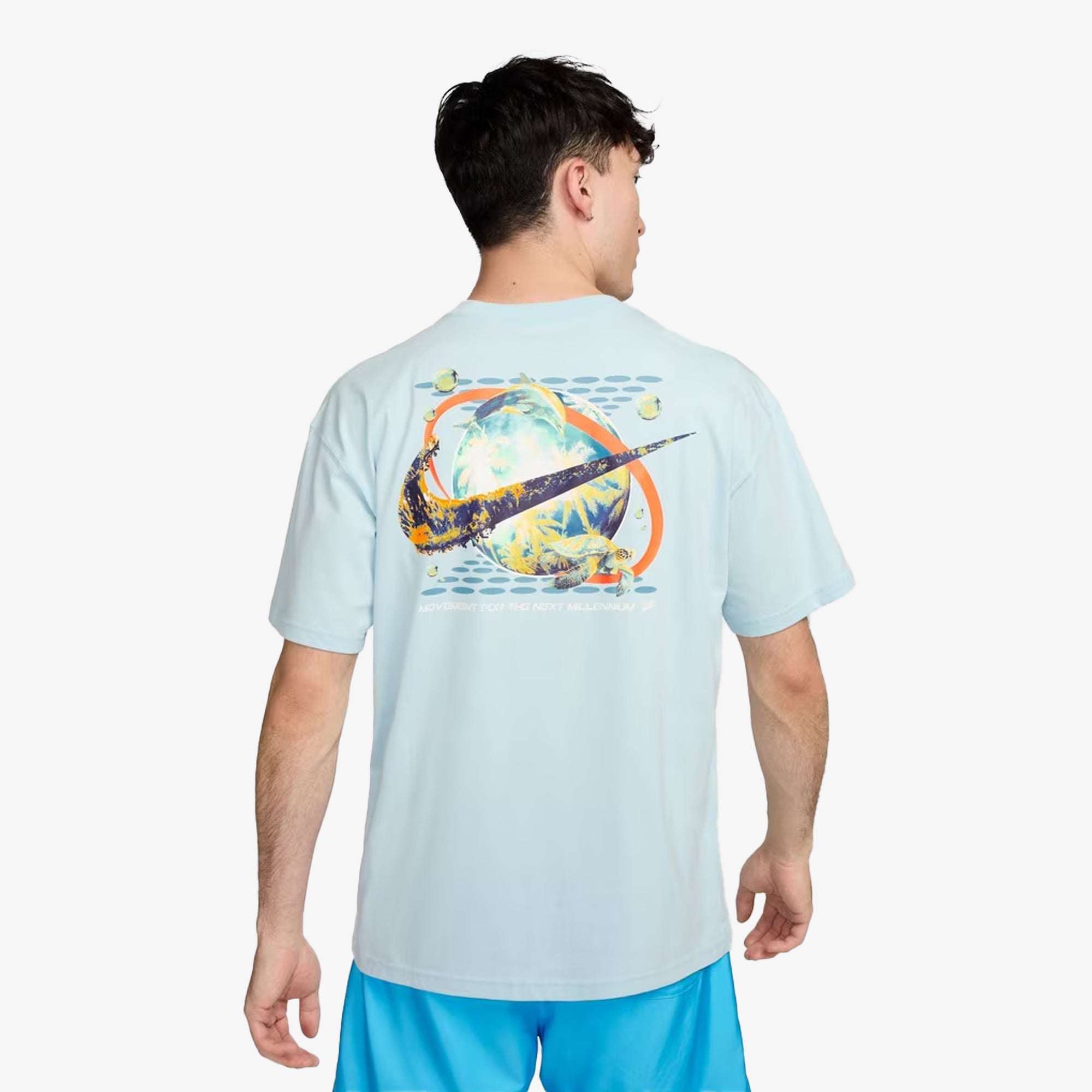 ★ Nike★ Sportswear T-shirt M Glacier Blue AR5005474 AR500 AS M NSW TEE ICON FUTURA – Capital Online