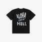 Aries | FADED ALOHA FROM HELL SS TEE { BLACK