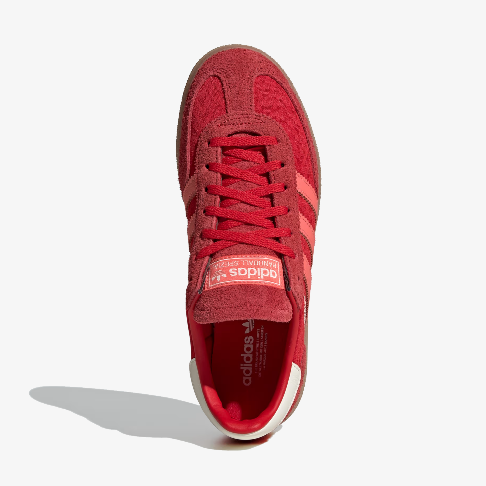 ADIDAS ORIGINALS | HANDBALL SPEZIAL { BETTER SCARLET/SEMI FLASH