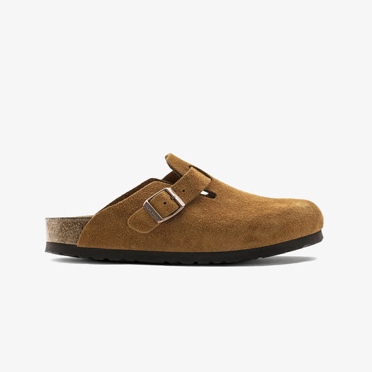 BOSTON SOFT FOOTBED SUEDE LEATHER 'BROWN/MINK'