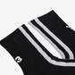 Y-3 | STRIPES SOCKS {BLACK