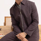 SUPERKICKS | CORE BOXY ZIPPER JACKET { WINE