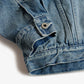 FDMTL | DENIM HAORI JACKET 4YR WASH { INDIGO
