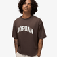 JORDAN | FLIGHT ESSENTIALS T-SHIRT { BROWN/BROWN