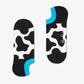 Happy Socks | COW NO SHOW { BLACK/WHITE