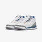 Jordan | AIR JORDAN 3 RETRO  { WHITE/TRUE BLUE