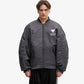 ADIDAS ORIGINALS | x CHAVARRIA  BOMBER JACKET { GREY SIX