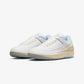 Jordan | AIR JORDAN 2 RETRO LOW  { SUMMIT WHITE/VARSITY RED-ICE BLUE