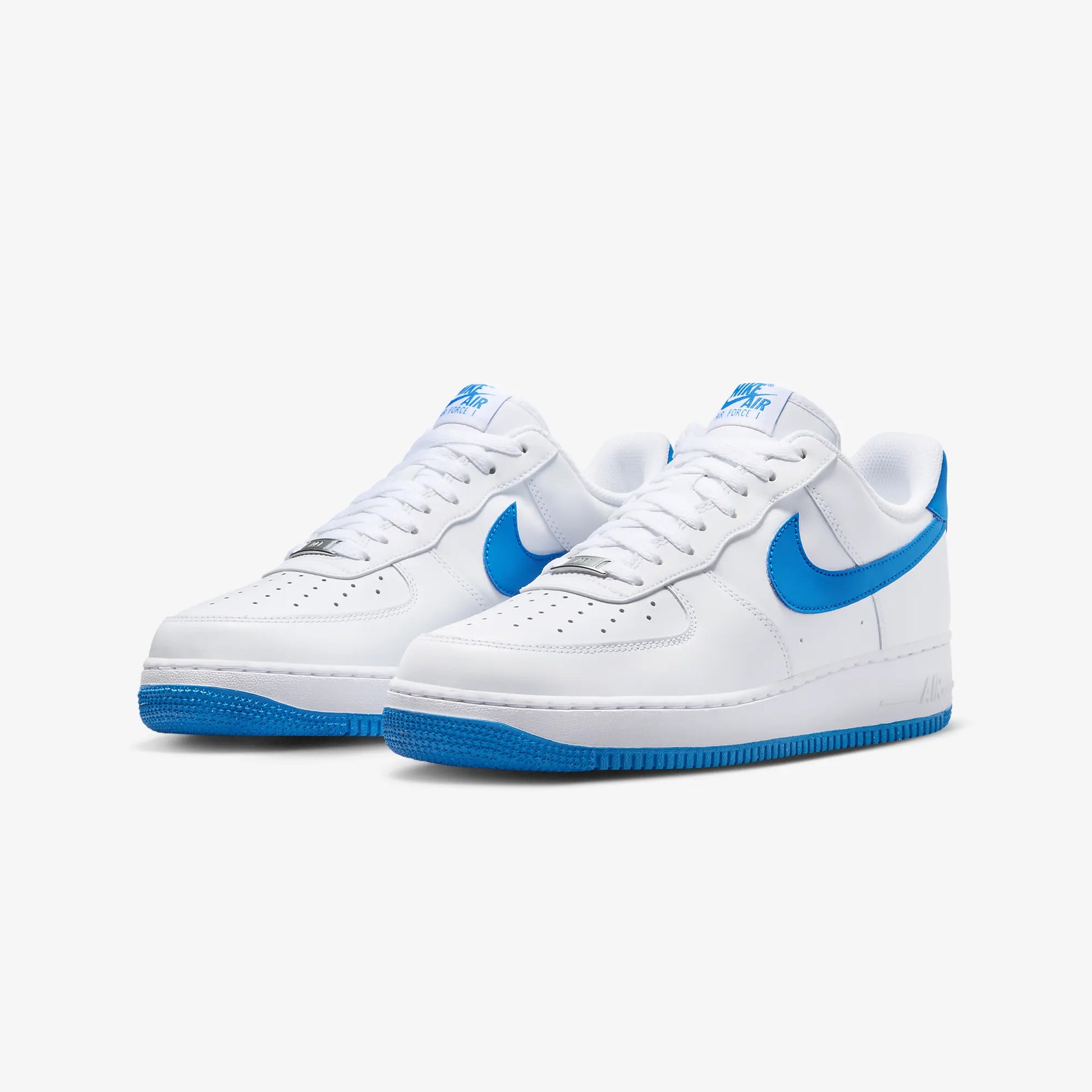 Mens White Air Force Cheap Buy White And Blue Air Force '07 Shoes