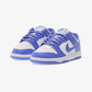 NIKE | DUNK LOW { WHITE/SAPPHIRE-WHITE
