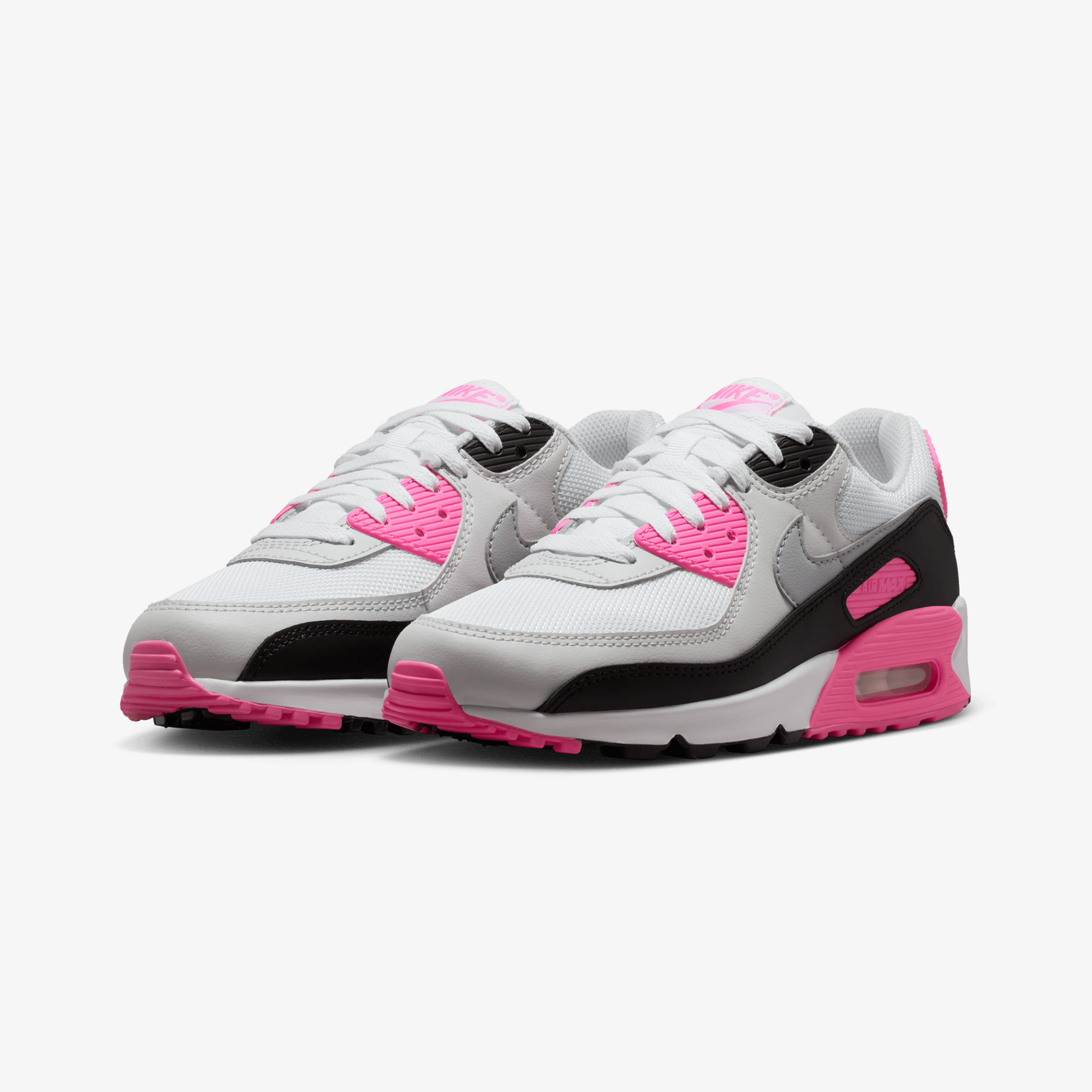 nike thea womens grey and pink