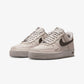 NIKE | AIR FORCE 1'07 { COLLEGE GREY/NEWSPRINT