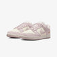 NIKE | DUNK LOW { SAIL/PEARL PINK-WHITE-METALLIC GOLD