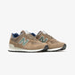 New Balance | 574  { BROWN/ROYAL BLUE