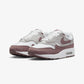 Nike | AIR MAX 1  { SUMMIT WHITE/SMOKEY MAUVE-LT IRON ORE