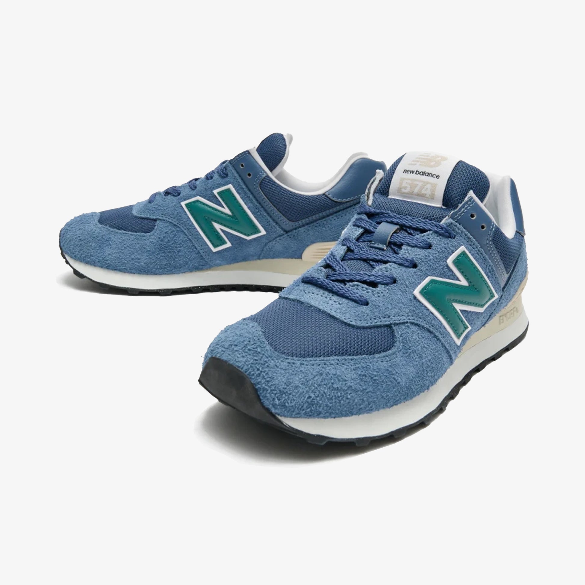 New Balance 574 NAVY/GREEN - Main Image