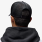 Jordan | RISE STRUCTURED HAT { BLACK/WHITE