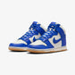 NIKE | DUNK HIGH RETRO SE { PHANTOM/RACER BLUE-PALE IVORY-GUM YELLOW