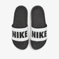 Nike | OFFCOURT  { BLACK/WHITE