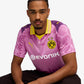 PUMA | KIDSUPER x BORUSSIA DORTMUND JERSEY { MAUVE POP-FASTER YELLOW