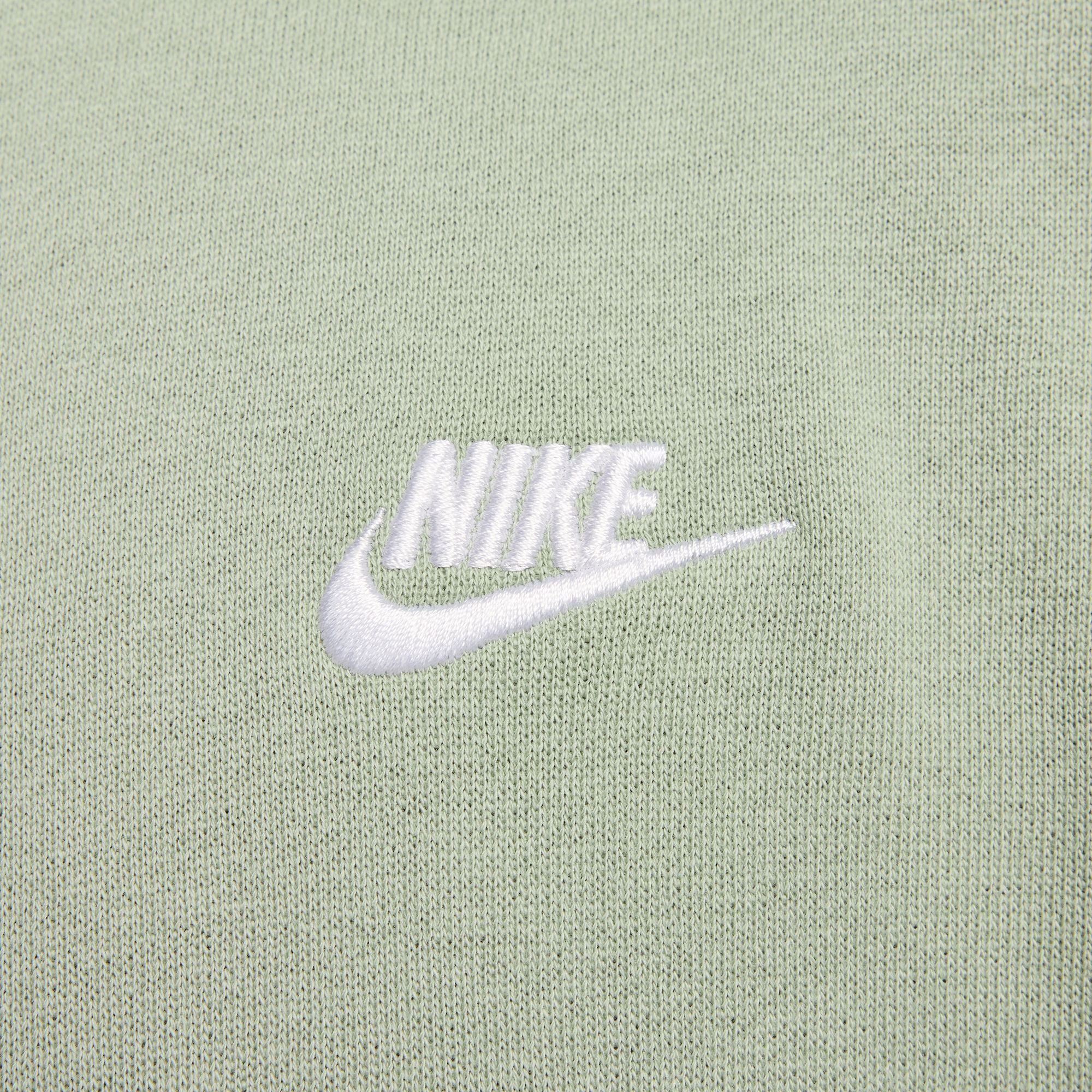 nike club crew sweatshirt pistachio