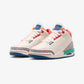 JORDAN | AIR JORDAN 3 RETRO "PLAY YOUR WAY" (GS) { CHALK/TRACK RED-TRUE BLUE-KINETIC GREEN