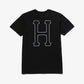 HUF | SET H T-SHIRT  { BLACK