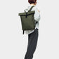 GASTON LUGA | RULLEN 16" BACKPACK { OLIVE