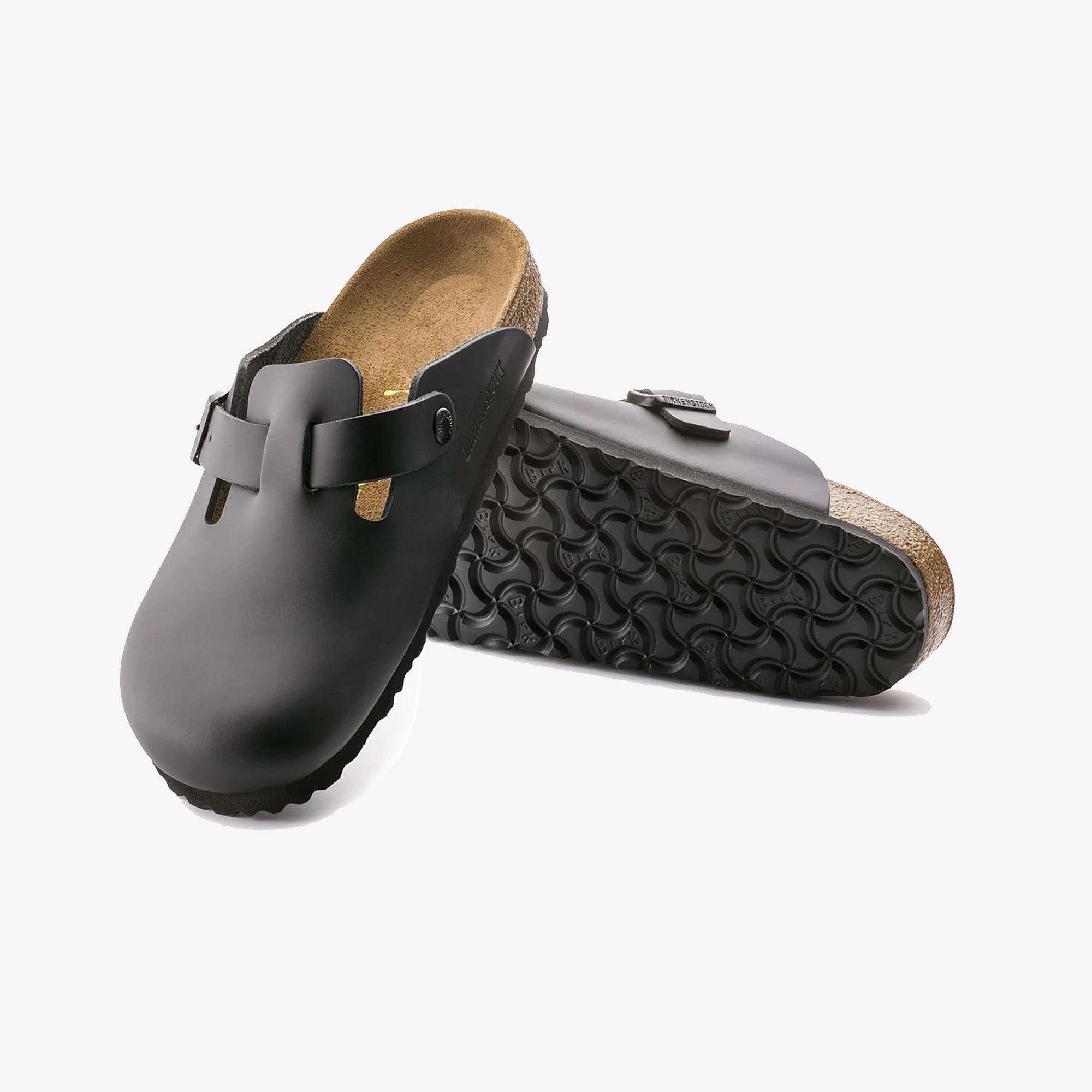 Birkenstock | BOSTON { BLACK – Superkicks