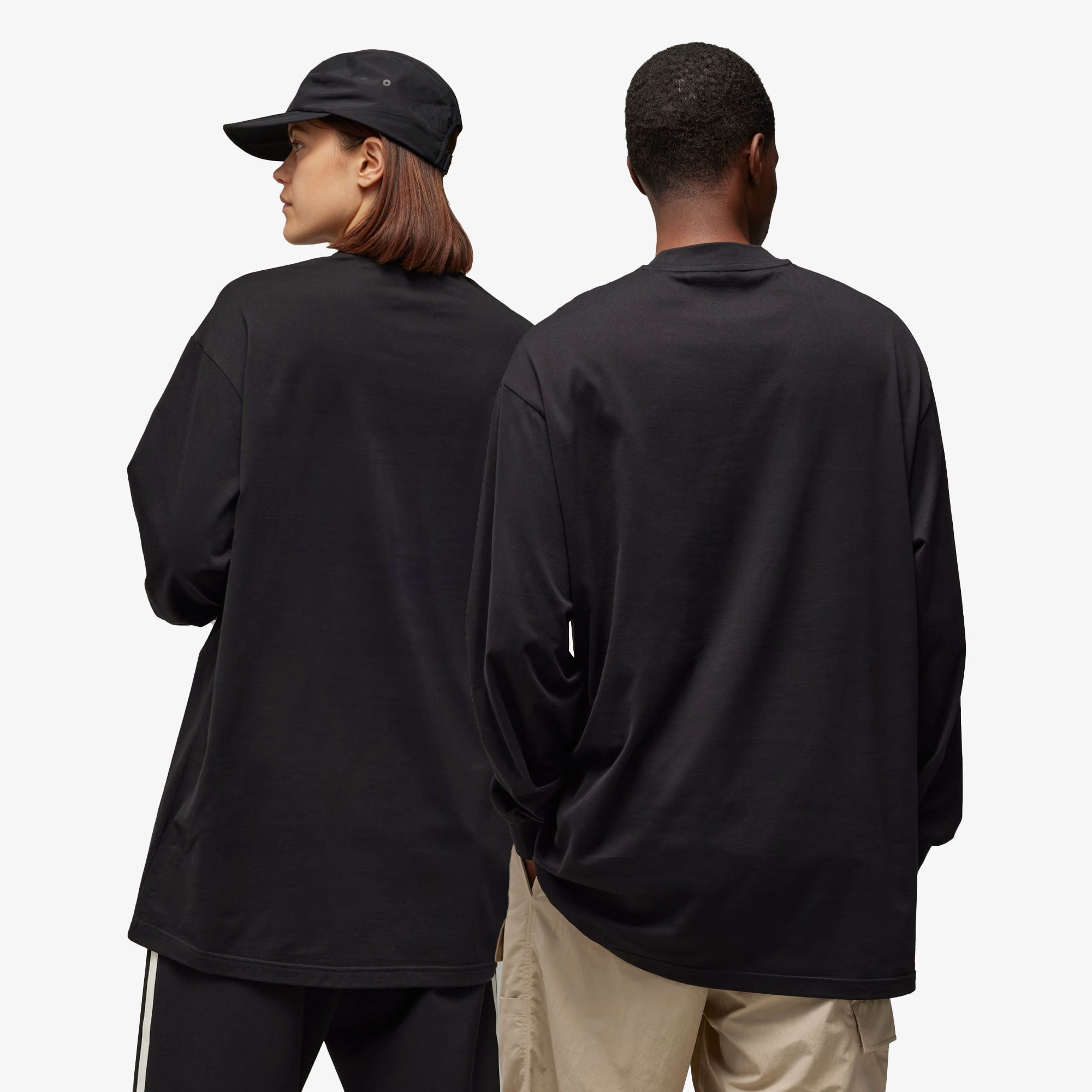 Y-3 | MOCK NECK TEE { BLACK – Superkicks