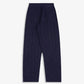 SPORTY & RICH | SRC CABLE-KNIT WOOL CASHMERE TROUSERS { NAVY