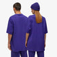 Y-3 | BOXY SHORT SLEEVE TEE { COLLEGIATE PURPLE