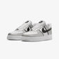 Nike | AIR FORCE 1 '07 LV8 { METALLIC SILVER/BLACK-WHITE
