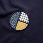 FDMTL | CIRCLE PATCH TEE  { BLUE