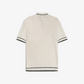 SUPERKICKS | POLO TEE { OFF WHITE