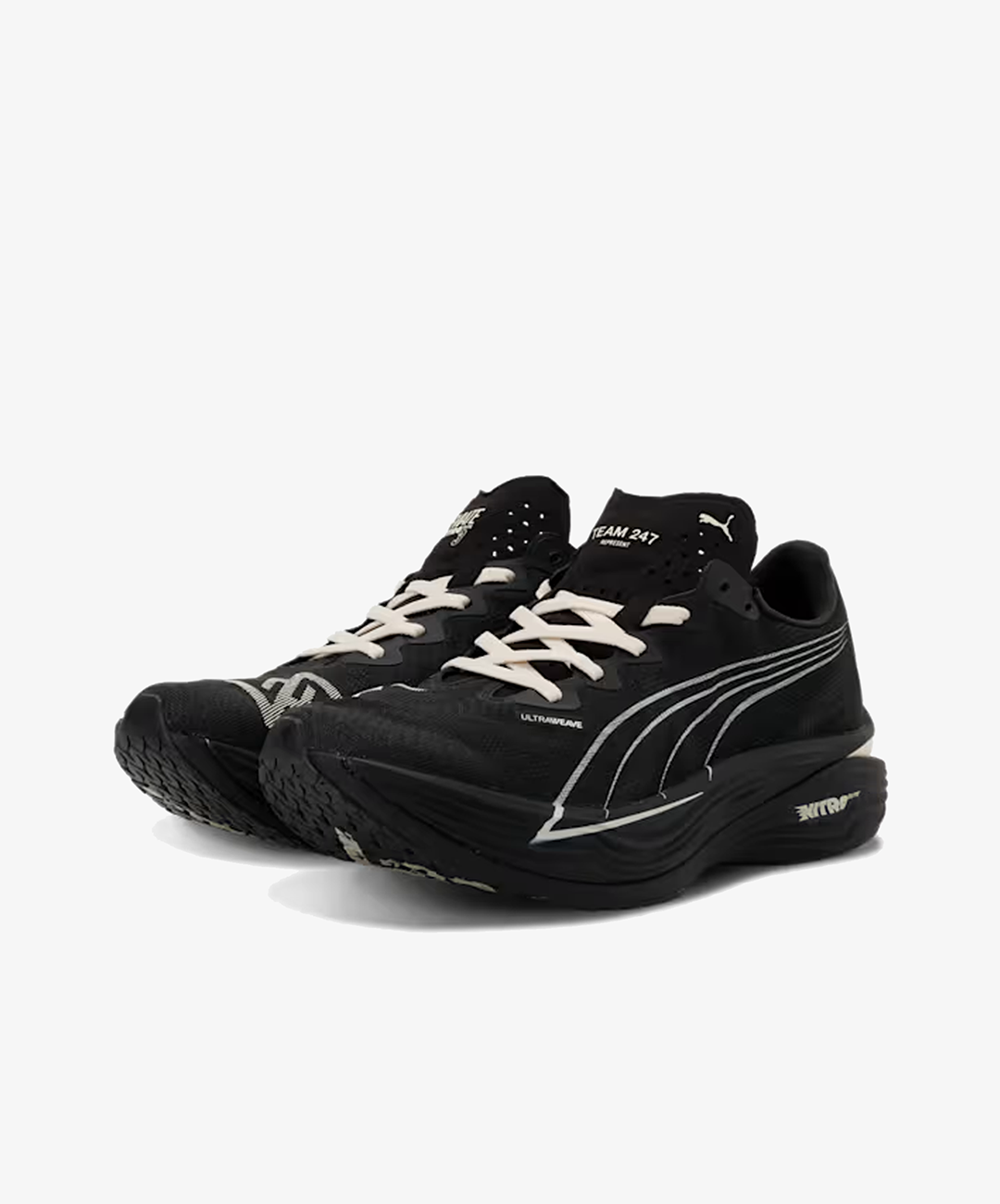 PUMA | x REPRESENT DEVIATE NITRO ELITE 3 { PUMA BLACK/ALPINE SNOW
