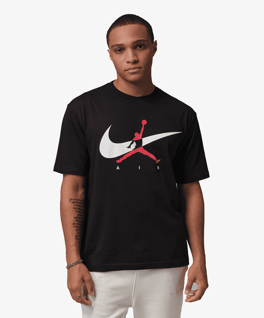 JORDAN | BROOKLYN JUMPMAN T-SHIRT { BLACK/WHITE