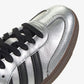 ADIDAS ORIGINALS | SAMBA OG { SILVER METALLIC/CORE BLACK
