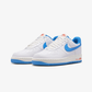 Nike | AIR FORCE 1 '07 NN { WHITE/ITALY BLUE-SAIL-TEAM ORANGE