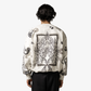 F A R A K | RAANJHA BLOCKPRINTED SWEATSHIRT { WHITE