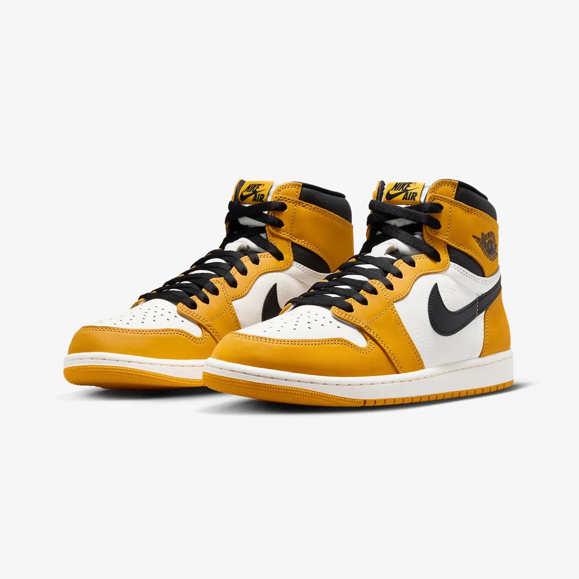 Buy Yellow Ochre and Black Sail Air Jordan Retro High OG