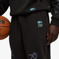PUMA | x RICK AND MORTY SWEATPANTS { BLACK