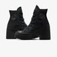 Converse | CHUCK 70 DE LUXE HEEL { BLACK/BLACK