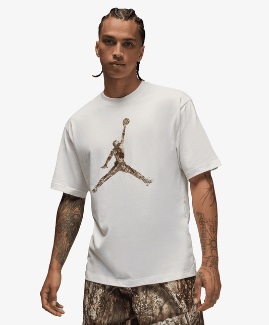 JORDAN | BROOKLYN REALTREE JUMPMAN T-SHIRT { SAIL/BLACK